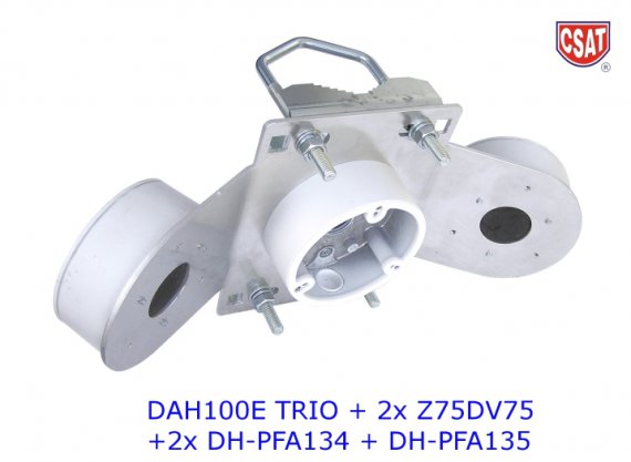 DAH100E TRIO + 2x Z75DV75 + 2x DH-PFA134 + DH-PFA135