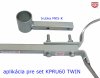 aplikácia s KPRU60 TWIN