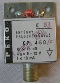 kanálový anténny predzosilňovač K53