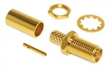 SMA female crimp  SF23C