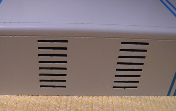 detail vetracích otvorov