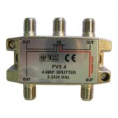 FVS4 štvoritý rozbočovač   5 - 2500 MHz